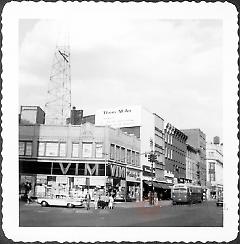 [Corner of Fulton Street and Jay Street.]