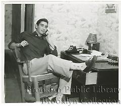 [Sandy Koufax at home]