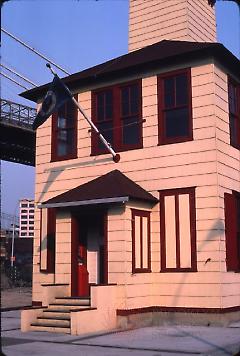 [Newly renovated Fulton Ferry Fireboat House]