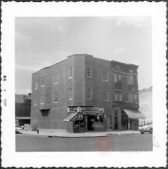 [Northwest corner of 55th Street (left) and 16th Avenue (Sheinman's Food Center) Brooklyn.]