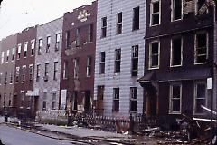 [Damaged townhouses]