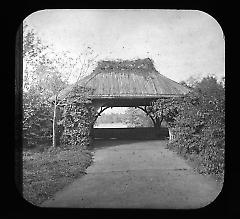 Views: U.S., Brooklyn. Brooklyn, Prospect Park. View 046: Arbor on the lake shore.