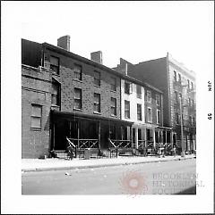 [View of east side of Columbia Place between Joralemon Street and State Street, looking south.]