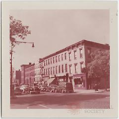 [Northwest corner of DeKalb + Clermont Avenues.]