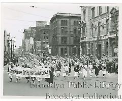 [Loyalty Day parade on Fulton Street]