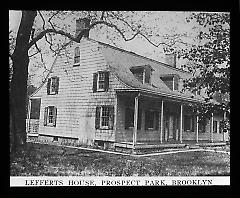 Views: U.S., Brooklyn. Brooklyn, Lefferts Homes. View 007: Lefferts House. Exterior.