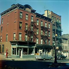 [Northwest corner of Hicks Street.]