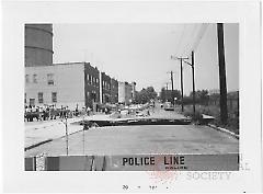 [View looking west along 62nd Street.]