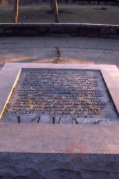 [A plaque in Fort Greene Park]