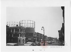 [View of east side of Nostrand Avenue.]