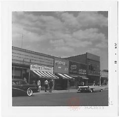 [View of Sheepshead Bay Road.]