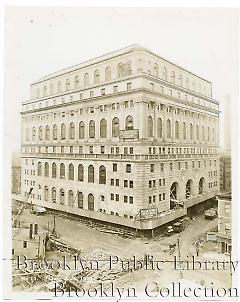 [Central Courts Building at 120 Schermerhorn Street nearing completion]