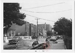 [View of east side of E. 13th Street.]