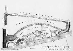 Plans and sections of proposed Aquarium, Coney Island