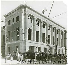 [Restoration or rebuilding of Kings County Courthouse]