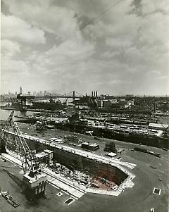 [Aerial view of Brooklyn Navy Yard]