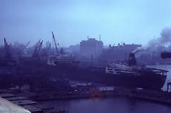 [Ice breaker tank in the East River]