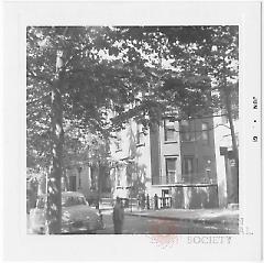 [Rear view of house on northwest corner of Henry Street.]