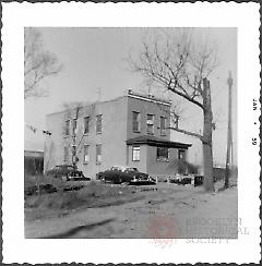 [#10415 Turnbull Avenue just to west of East 105th Street station, BMT.]
