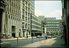 [View of north side of Montague Street.]