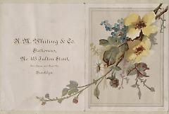 Tradecard. R.M. Whiting and Company. 413 Fulton Street. Brooklyn.
