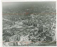 [Aerial view of Fort Greene and vicinity]