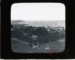 [New York Bay, viewed from hill]