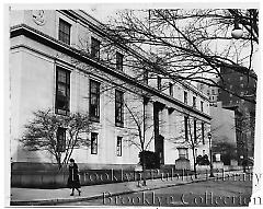 Imposing hall of justice