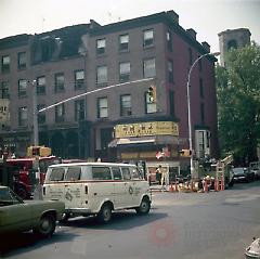 [Taken Friday morning May 17, 1974, day after disastrous fire.]