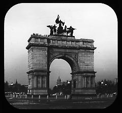 Views: Brooklyn, Long Island, Staten Island. Brooklyn monuments. View 004: Memorial arch, 1899.