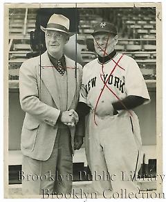 [Burt Shotton with Leo Durocher]