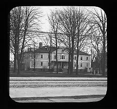 Views: U.S., Brooklyn. Brooklyn residences. View 007: Brooklyn Erasmus Hall, Exterior. 1786.