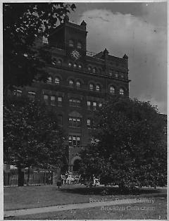 [Main Building at Pratt Institute at 4:34]