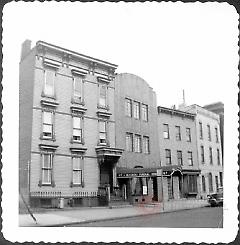 [#163 Metropolitan Avenue is nearest house (left).]