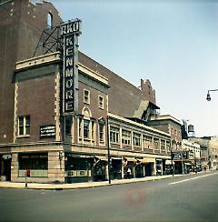 [RKO Kenmore Theatre bldg on Church Avenue.]