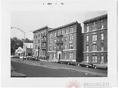 [View of east side of Howard Avenue.]