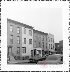 [East side of Lee Avenue looking towards corner of Rutledge Street (right).]