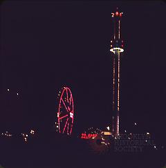 [Wonder Wheel at night], Coney Island