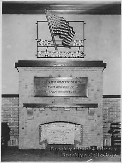 Fireplace of Longshoreman's Clubhouse