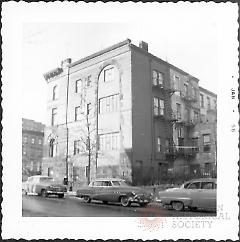 [Corner of Washington Avenue & Willoughby Avenue (side facing on Willoughby Avenue.)]