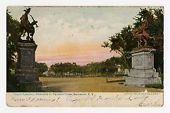 Ocean Parkway, Entrance to Prospect Park, Brooklyn, N.Y. Recto.