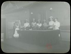 [Group Portrait of Women in Cooking Class]