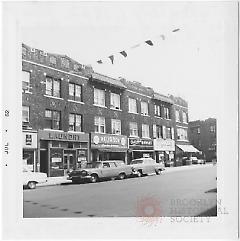 [View of east side of Fifth Avenue, Bay Ridge.]