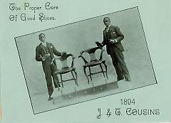 Trade card. J. & T. Cousins. Shoes.  498 Fulton Street. Brooklyn.Recto.