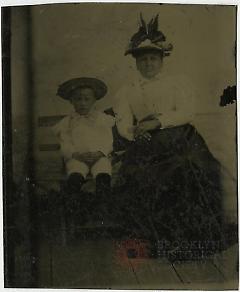 [Charles Blieffert and his mother]