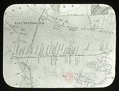 [Map of the town of New Lots]