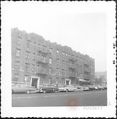 [West side of 4th Avenue between 63rd Street and 64th Street, looking northwest.]