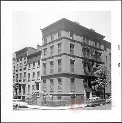 [Northeast corner of Hicks Street (right) and Remsen Street.]