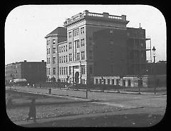 Views: Brooklyn, Long Island, Staten Island. Brooklyn scenes; buildings. View 042: Memorial Hospital for Women, Classon Avenue.