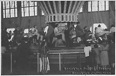 [Coney Island indoor swing ride]